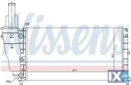 ΨΥΓΕΙΟ ΝΕΡΟΥ NISSENS PUNTO(176)-LANCIA Y (840Α) ΧΩΡΙΣ A/C (SUPER ΠΡΟΣΦΟΡΑ)