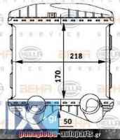 ΨΥΓΕΙΟ INTERCOOLER BEHR-HELLA SMART FORTWO 450 600CC-700CC (BENZINH)