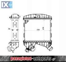 ΨΥΓΕΙΟ INTERCOOLER SMART FORTWO 450 DIESEL 0.8