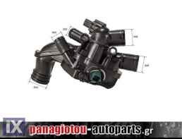 ΘΕΡΜΟΣΤΑΤΗΣ MAHLE CITROEN BERLINGO, C3, C4, C5, DS3 09-16, PEUGEOT 207, 208, 308, 3008, 508, PARTNER 07-18
